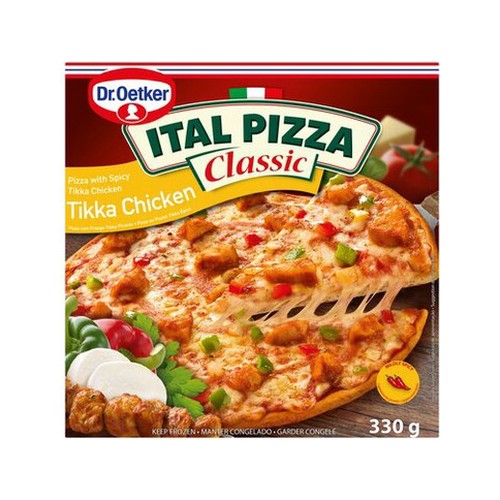 Dr Oetker Ital Pizza Pizzinis Bacon & Cheese Pizza 554g